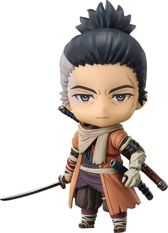 Figurine Nendoroid Sekiro Shadows Die Twice 10 cm en pose de combat
