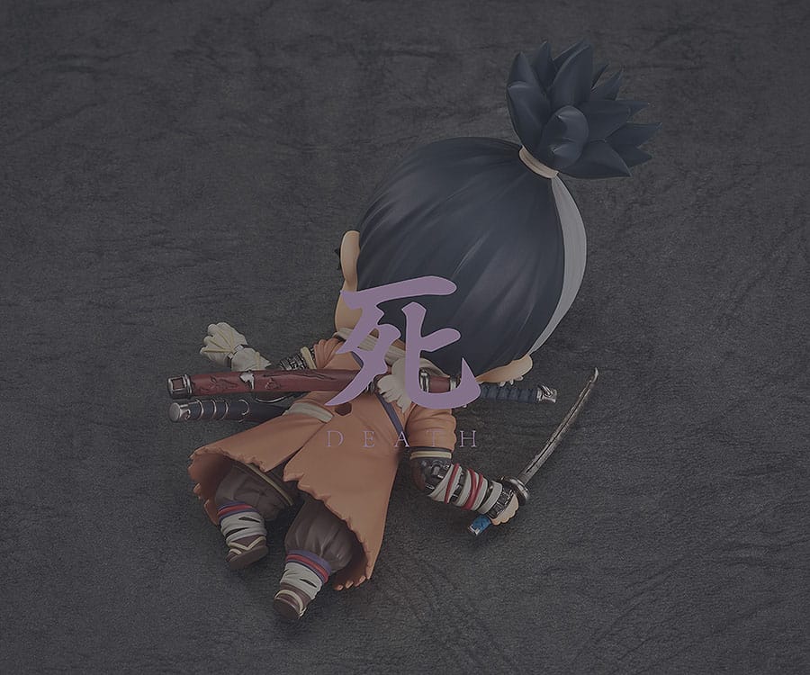 Collection Nendoroid: Sekiro 10 cm, présentation sur socle