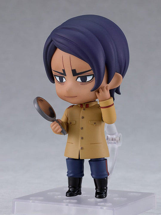 Nendoroid Second Lieutenant Koito en pleine action avec un accessoire spécifique.