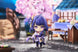 Ensemble complet de la Nendoroid Raiden Shogun avec toutes ses pièces