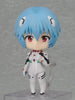 Figurine articulée Rei Ayanami Nendoroid en pleine action avec son équipement