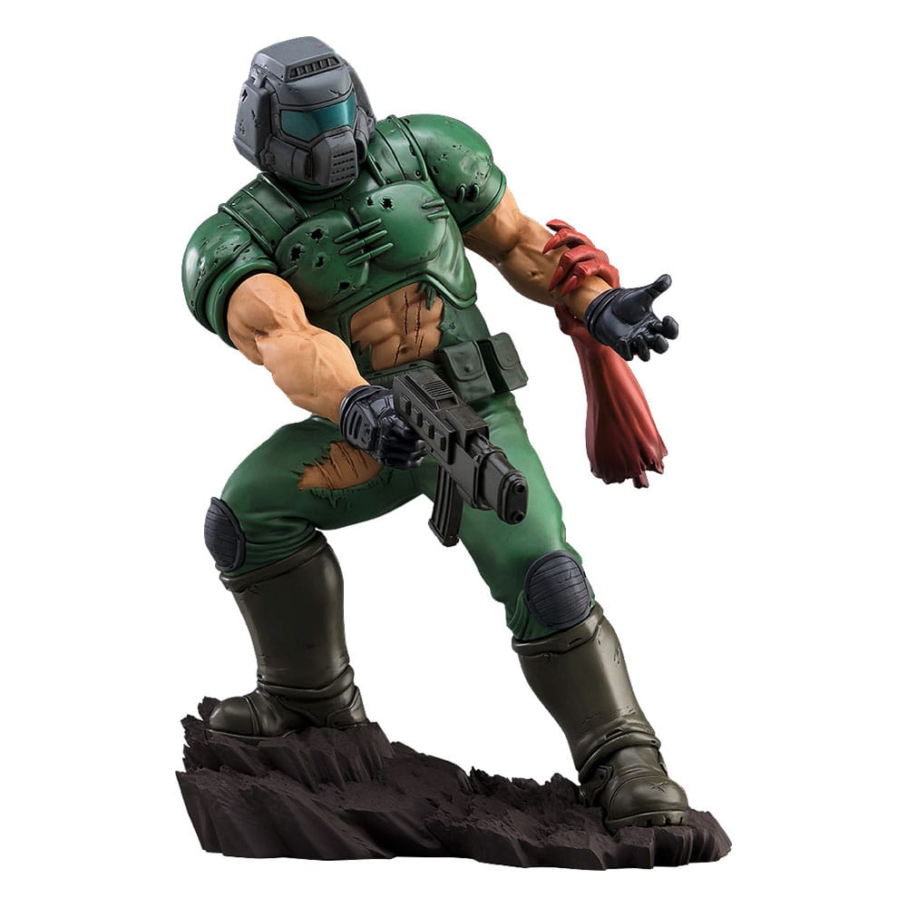 Statuette Doom Marine Pop Up Parade PVC 17cm vue de face
