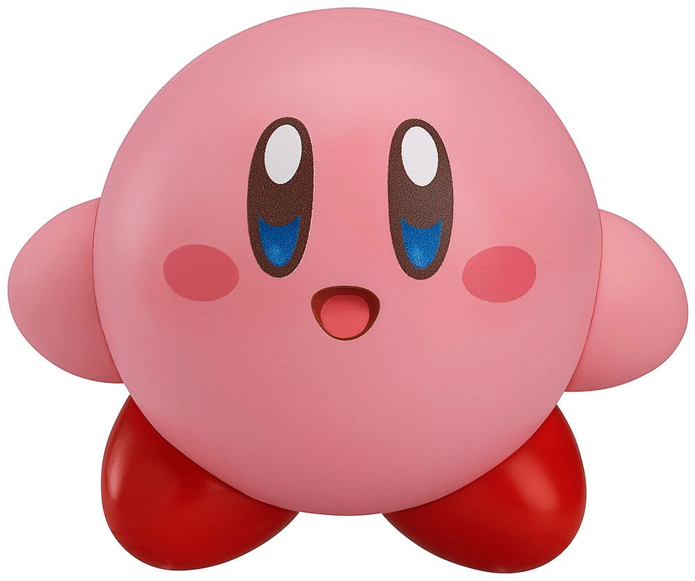 Figurine Kirby Nendoroid 6 cm en pose dynamique sur son socle