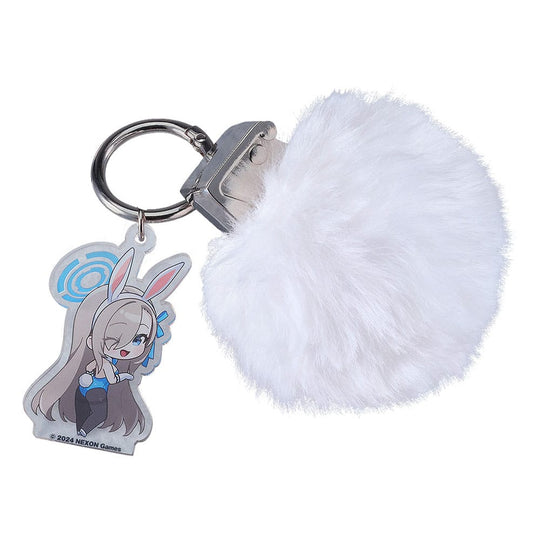 Porte-clés acrylique Blue Archive Asuna Rabbit Tail Grenade 6cm