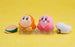 Ensemble complet de la figurine Kirby Nendoroid Kirby Cafe Ver. et tous ses accessoires.