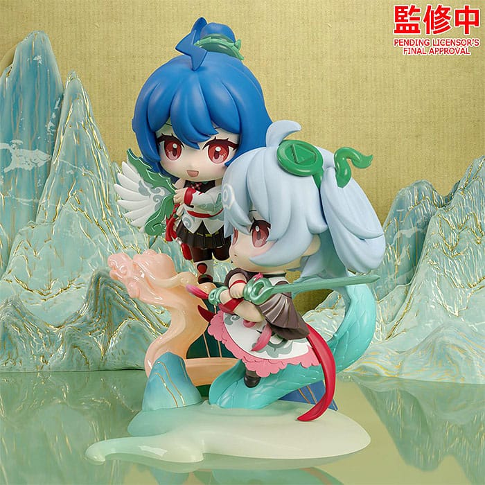 Figurine Yun Chi Yue Chun Chibi avec son socle, édition 2024 Anniversary