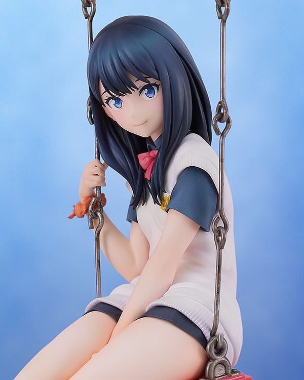 Figurine Rikka Takarada Wall Figure 1/7 PVC, gros plan sur le visage et les cheveux
