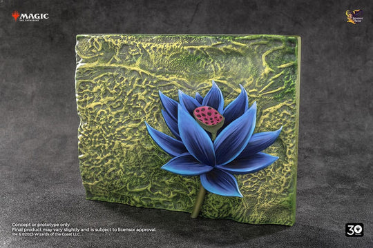 Emballage de la sculpture Black Lotus édition limitée