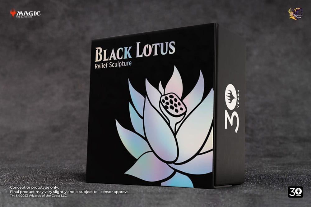 Sculpture Black Lotus Previews Exclusive, avec certificat d'authenticité