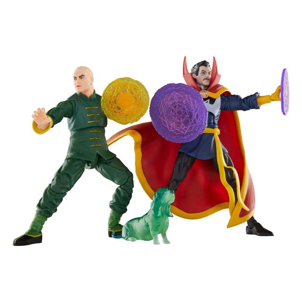 Pack de 3 figurines Marvel Legends Doctor Strange, Wong et Bats 15 cm