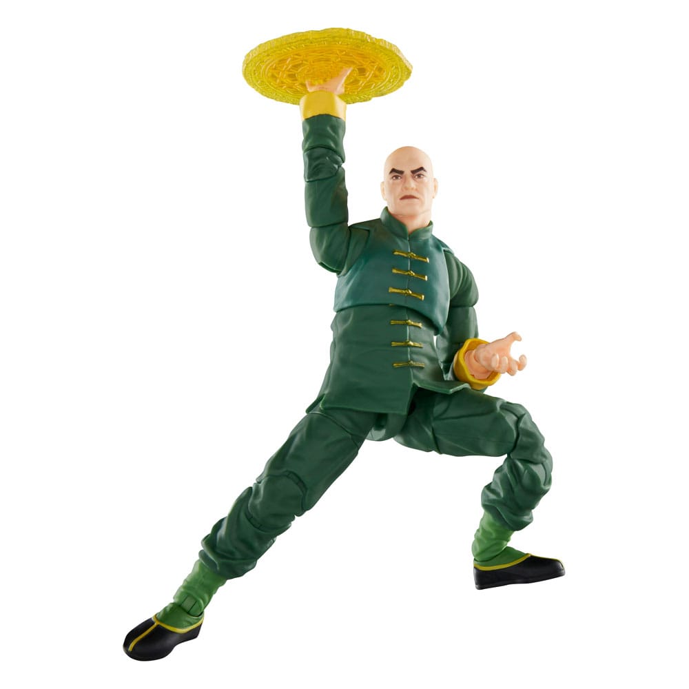 Vue latérale des figurines Doctor Strange et Wong