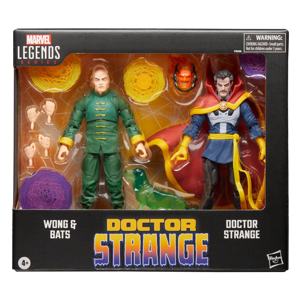 Pack de figurines Marvel Legends sur fond blanc