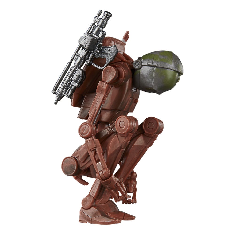 Figurines Star Wars Black Series C-3PO et Super Battle Droid en scène de combat