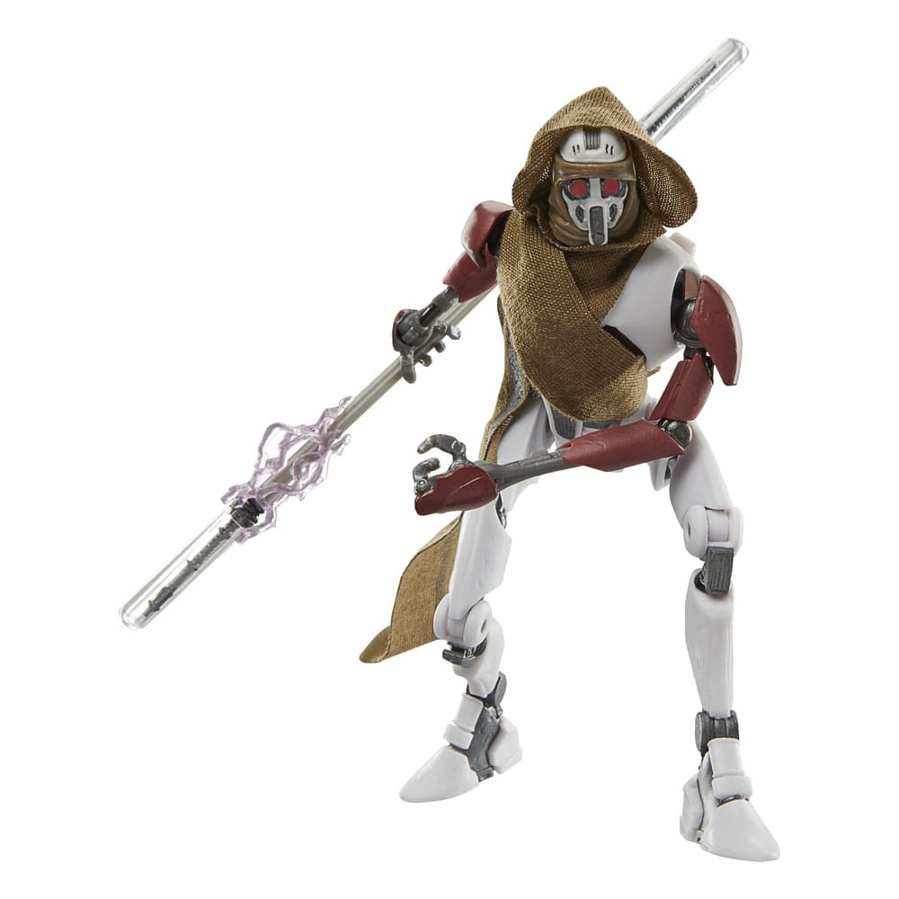 Les 3 figurines Star Wars Black Series en action côte à côte