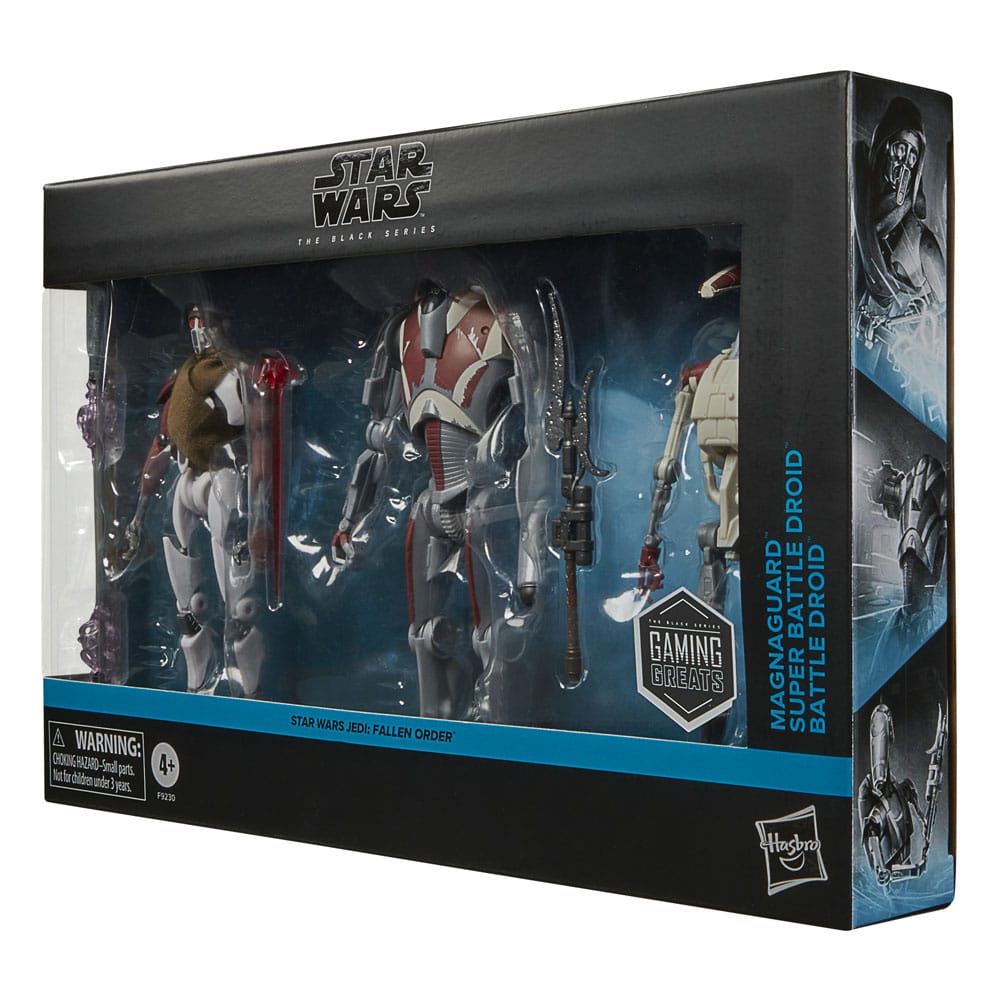 Figurine Battle Droid Star Wars Black Series en gros plan
