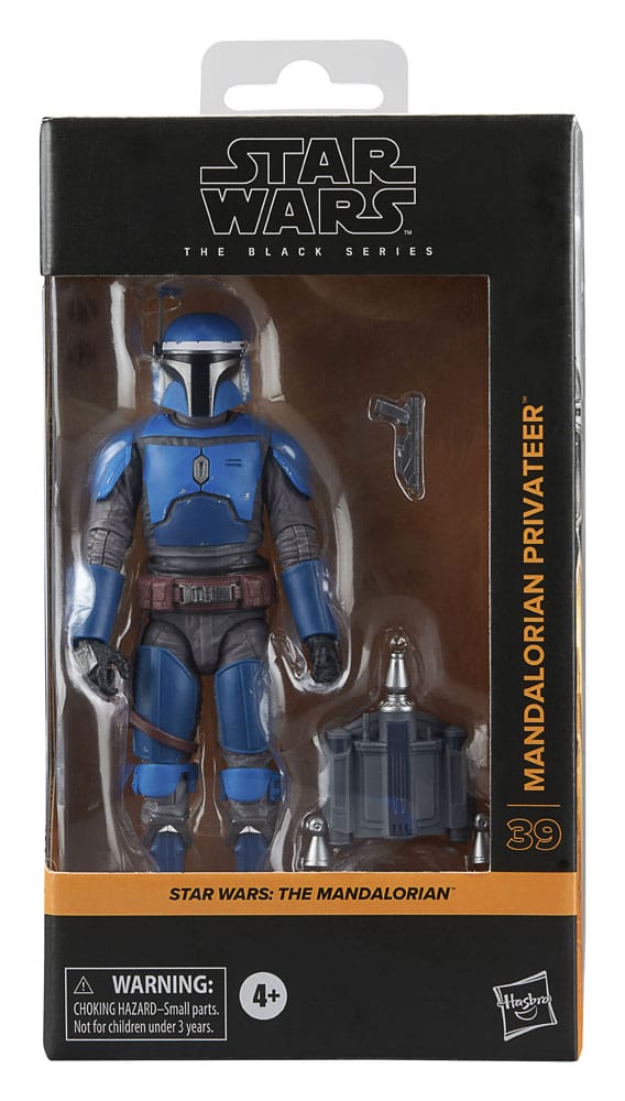 Figurine Star Wars Mandalorian Privateer 15 cm de face