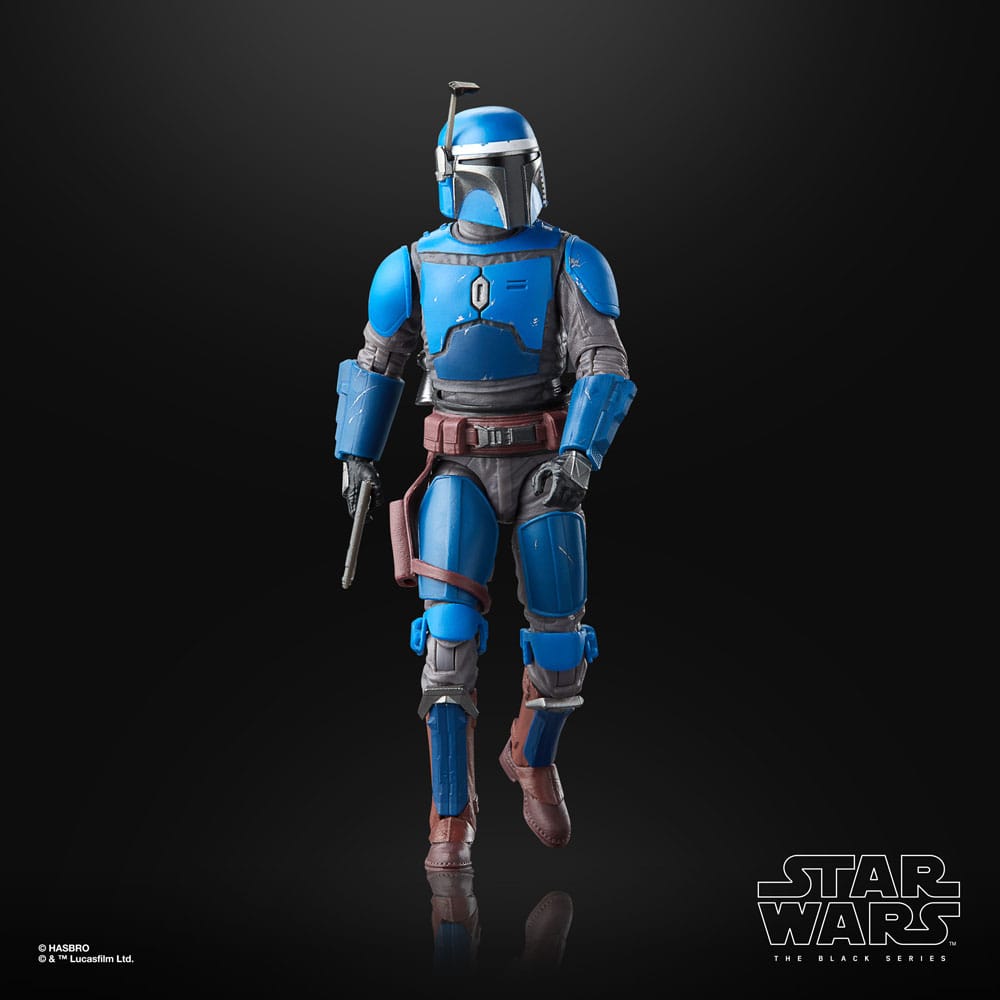 Collection de figurines Star Wars Black Series incluant le Mandalorian Privateer