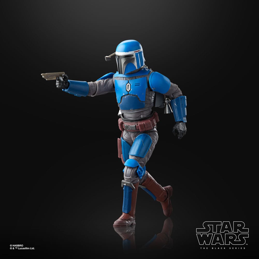 Détails des articulations de la figurine Star Wars Mandalorian Privateer