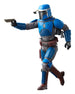 Figurine Mandalorian Privateer Black Series en gros plan sur le visage