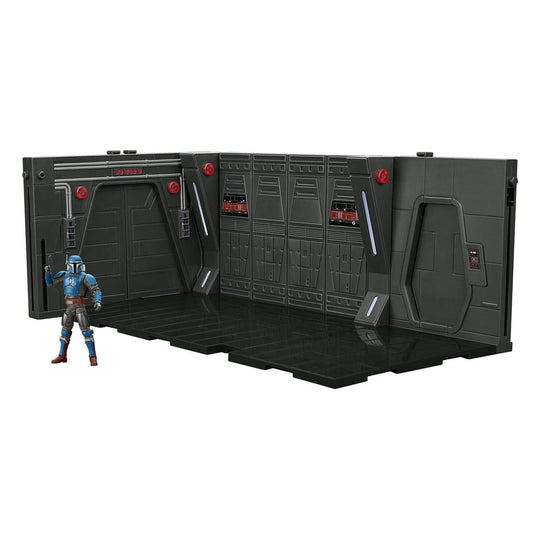 Coffret Star Wars The Vintage Collection Tantive IV Hallway et figurine Mandalorian Privateer 10 cm