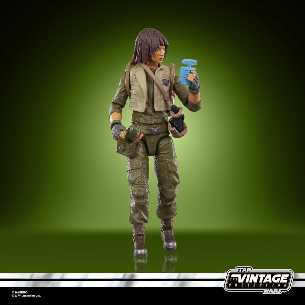 Osha Aniseya figurine articulée avec blaster et accessoires, emballage Kenner