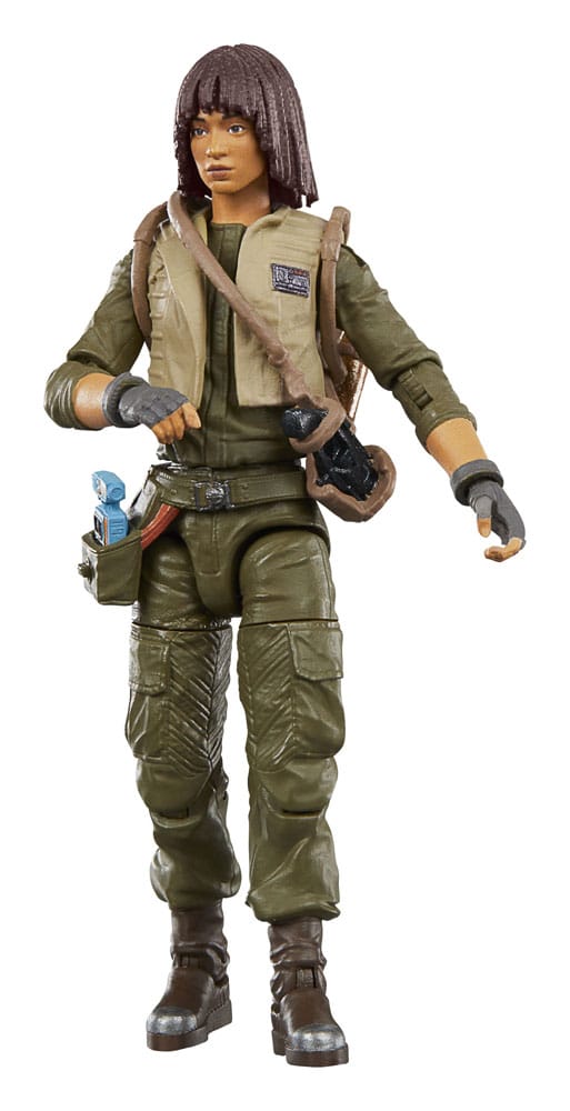 Osha Aniseya figurine articulée avec blaster et accessoires, emballage Kenner