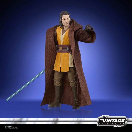 Gros plan sur les détails du costume de Jedi Master Sol