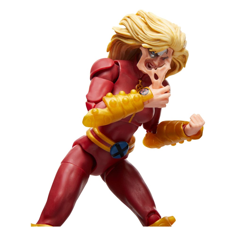 Figurine Marvel's Husk de profil, montrant l'articulation