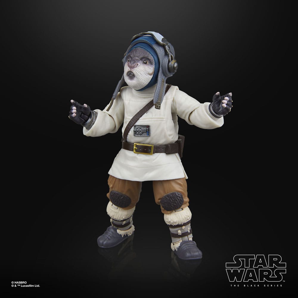 Figurine Bazil 10 cm de Star Wars The Acolyte Black Series en pose dynamique