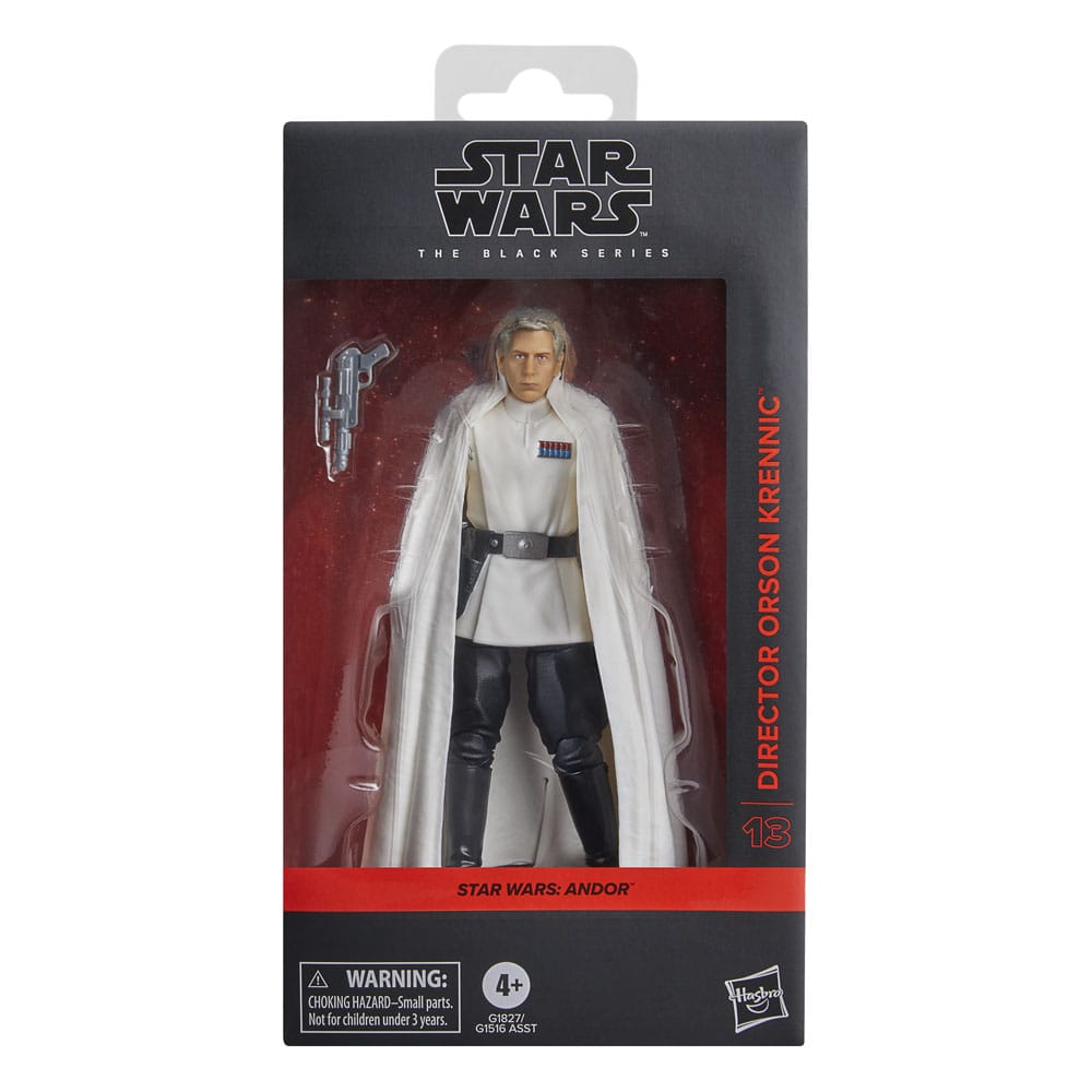 Figurine Hasbro Director Orson Krennic de Star Wars Andor, pose dynamique