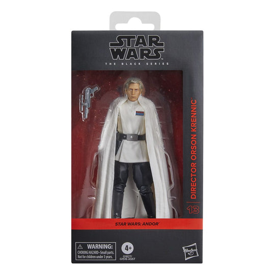 Figurine Hasbro Director Orson Krennic de Star Wars Andor, pose dynamique