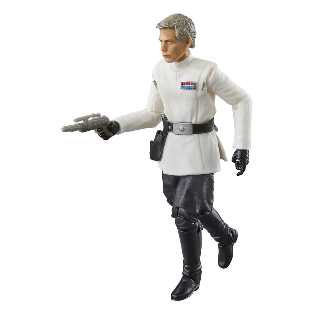 Figurine Star Wars Black Series Director Orson Krennic, vue complète de profil