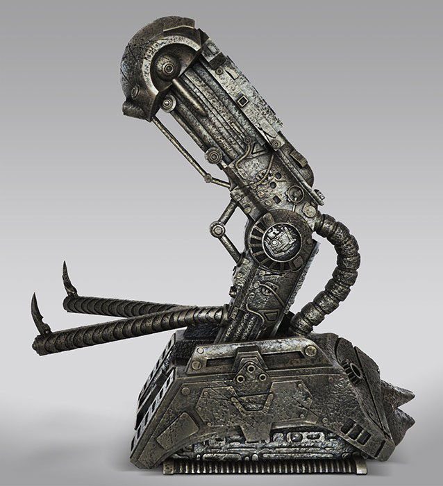 Vue latérale de la réplique Predator Bio Helmet 1/1