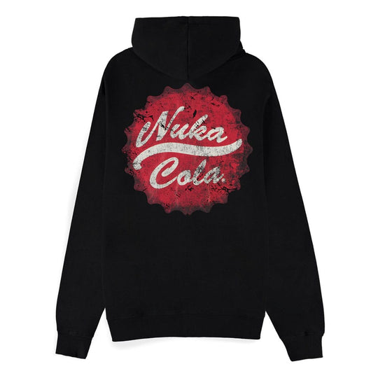 Hoodie Fallout Nuka Cola Difuzed taille M vue de face