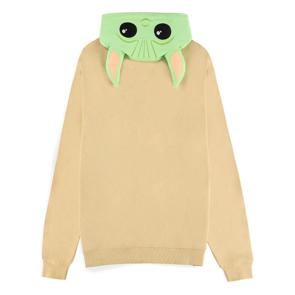 Sweater à capuche Star Wars The Mandalorian Grogu, vue de dos