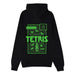 Sweater à capuche Tetris Game Over Difuzed, vue de face, motifs colorés