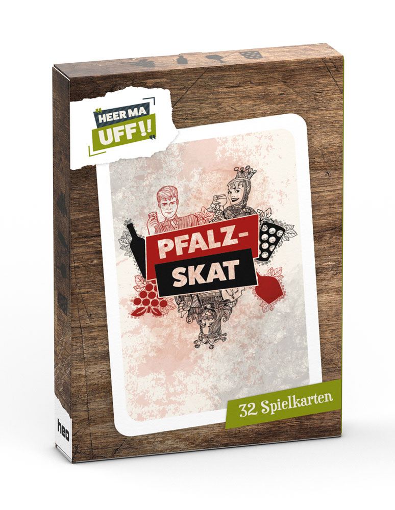 Jeu de cartes Heer ma uff!! Pfalz-Skat