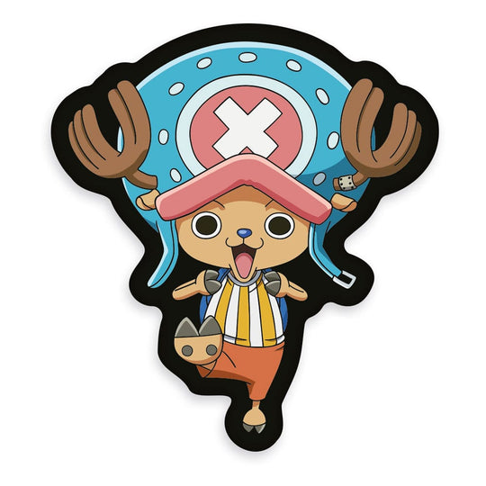 Oreiller Chopper One Piece officiel Herding 36 cm, vue de face, doux et coloré