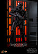 Figurine Shadow Trooper Hot Toys en action avec son fusil blaster