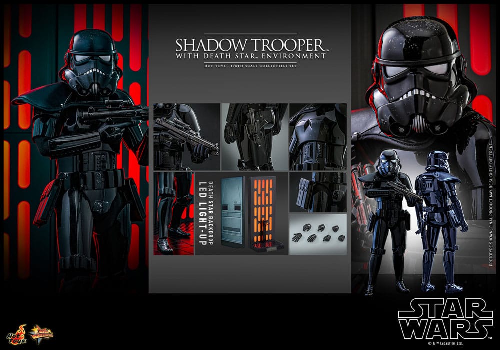 Figurine Hot Toys Shadow Trooper 1/6, édition limitée Sideshow Collectibles