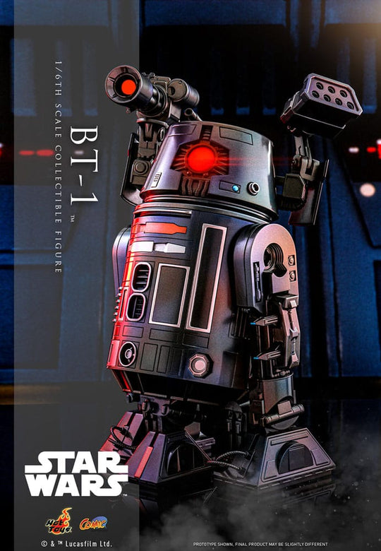BT-1 Hot Toys Star Wars, détails de l'armement et des articulations