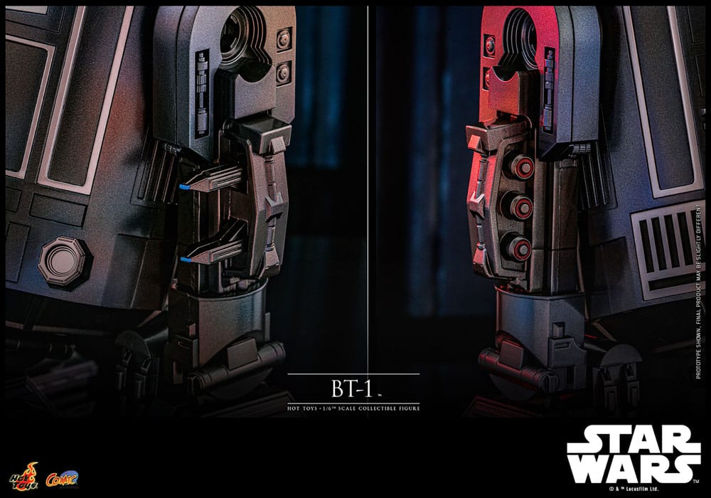 BT-1 Hot Toys, gros plan sur les détails de la peinture