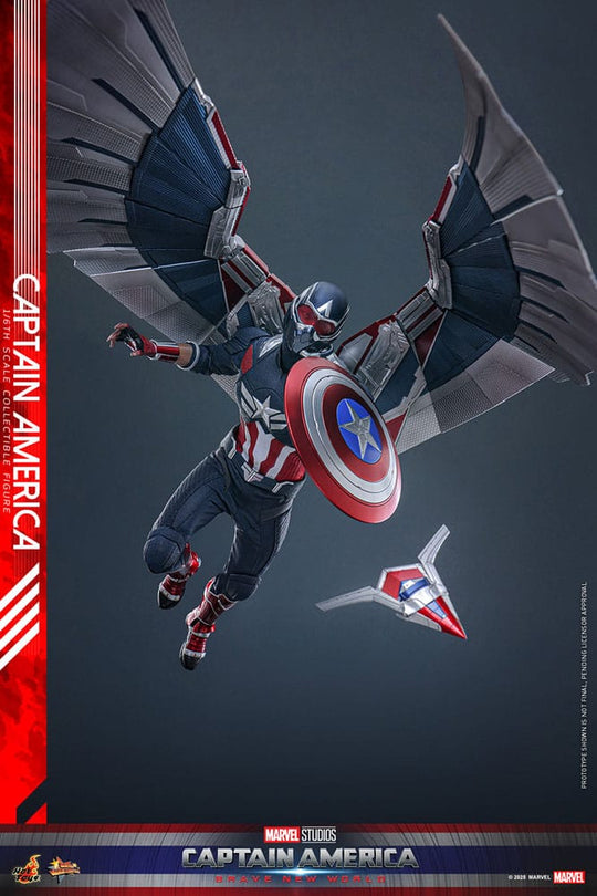 Figurine articulée Hot Toys Captain America 30 cm