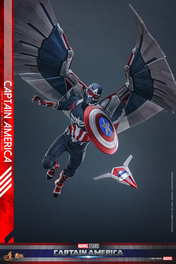 Figurine articulée Hot Toys Captain America 30 cm
