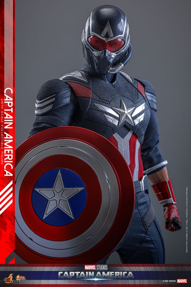 Captain America Hot Toys avec mains interchangeables
