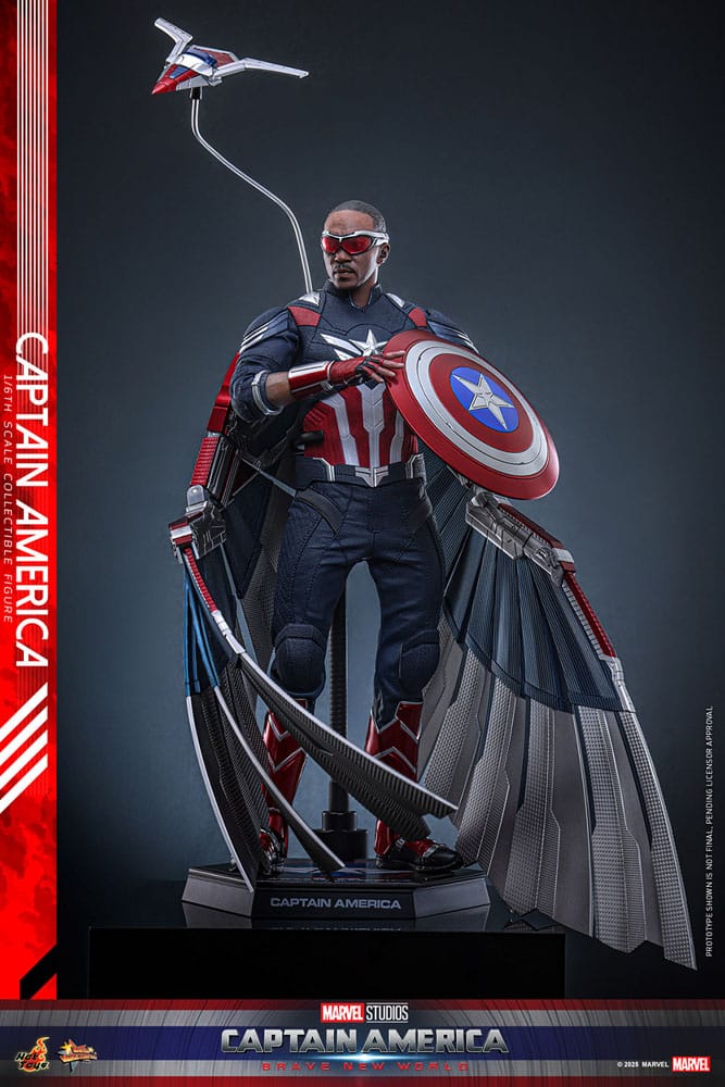 Captain America 30 cm Hot Toys, qualité premium