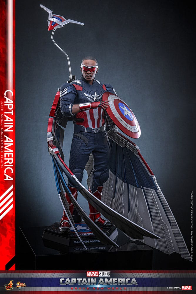 Figurine Hot Toys Marvel, Captain America nouvelle ère