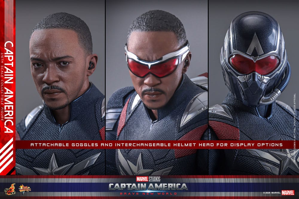 Captain America 1/6, vue arrière du costume Hot Toys