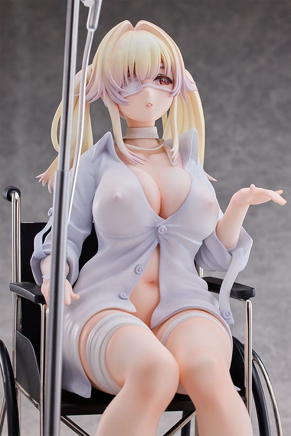 Gros plan sur les accessoires de la figurine Stella Hospital Ver.