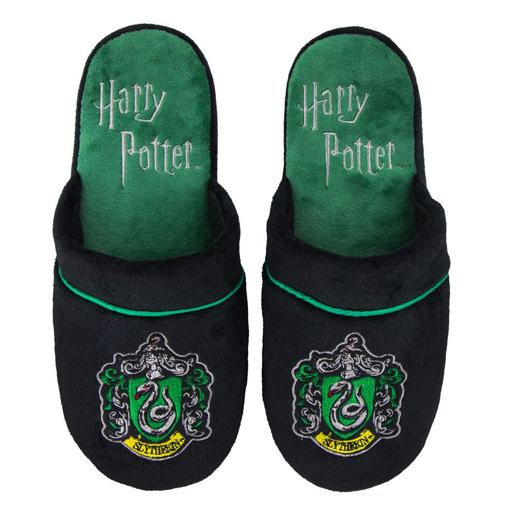 Chaussons Harry Potter Serpentard Cinereplicas taille S/M, logo brodé